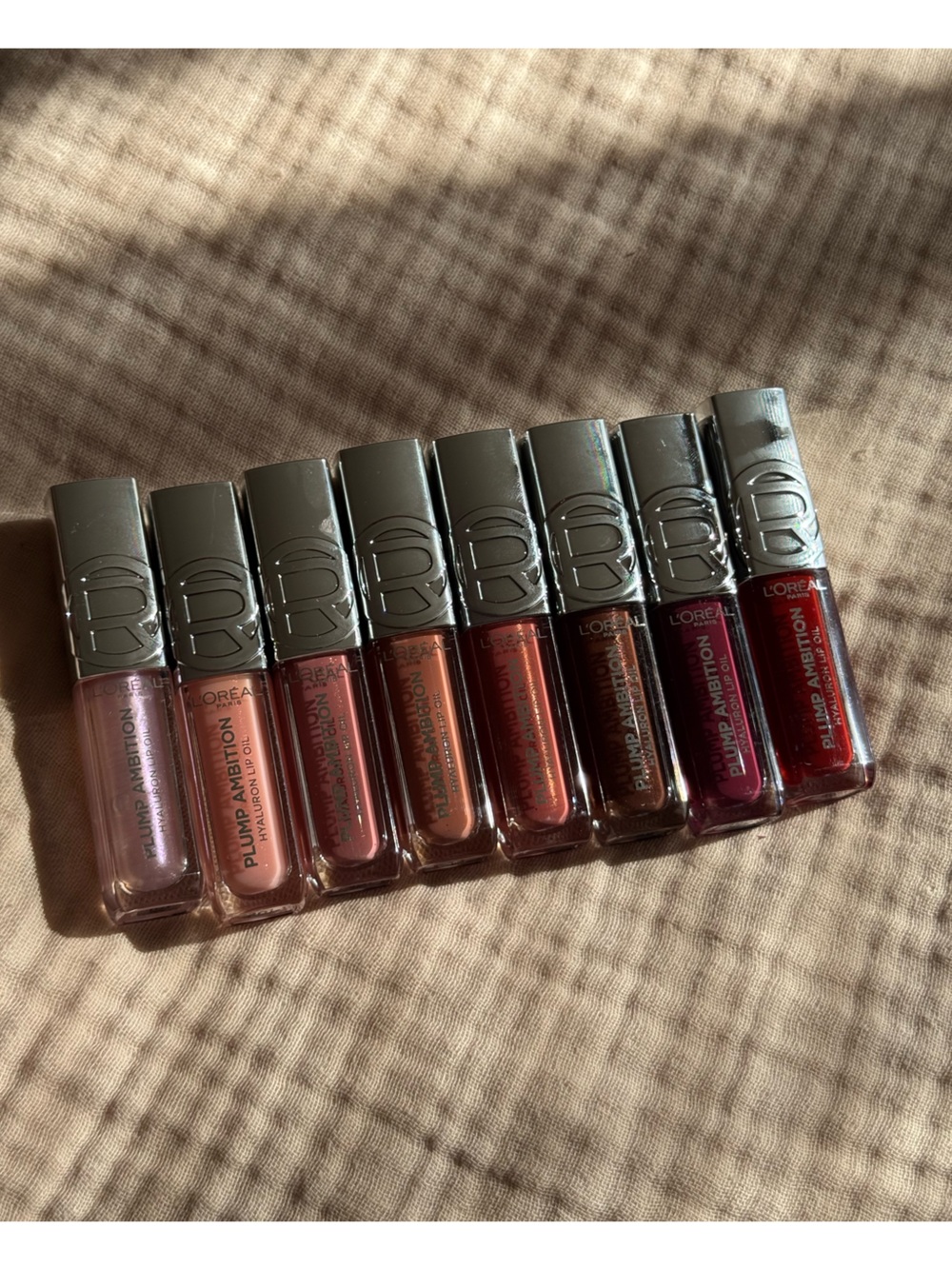 L'Oréal Plump Ambition Hyaluron Lip Oil set
